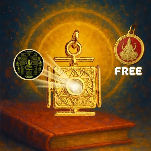 Sree Astha Lakshmi devi locket – Get Shri Dhan Laxmi Yantra Locket Free