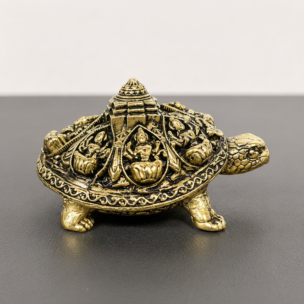 Vaastu Kurma Decorative Brass Idol