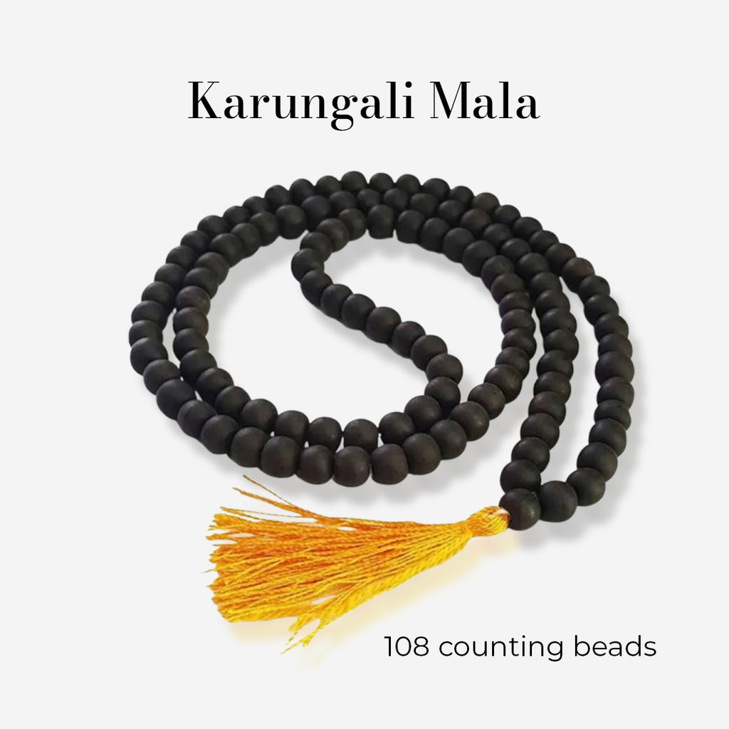 Karungali mala_108_beads