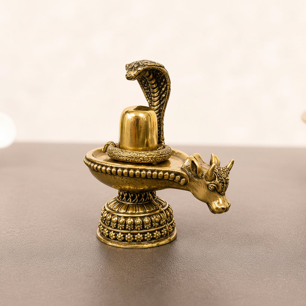 Shiva Lingam with Nandi