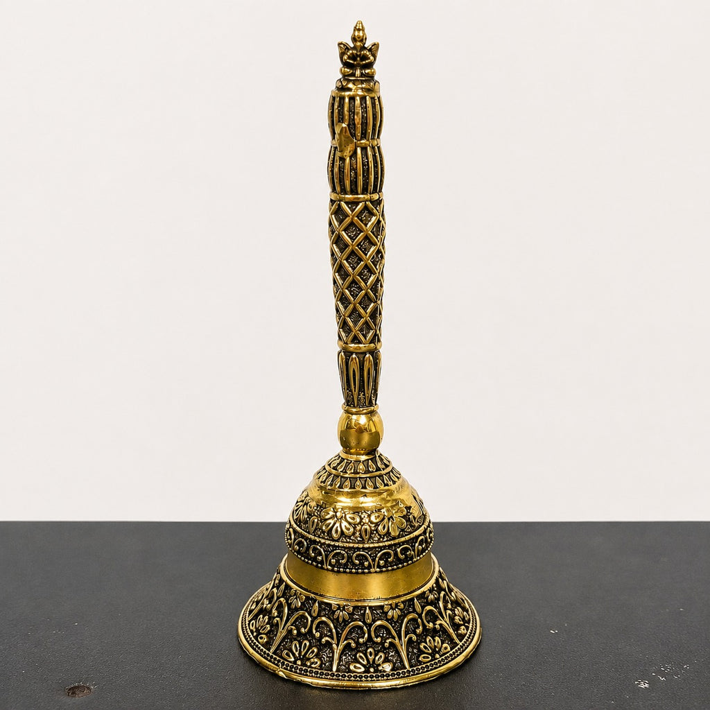 Traditional Brass Puja Bell