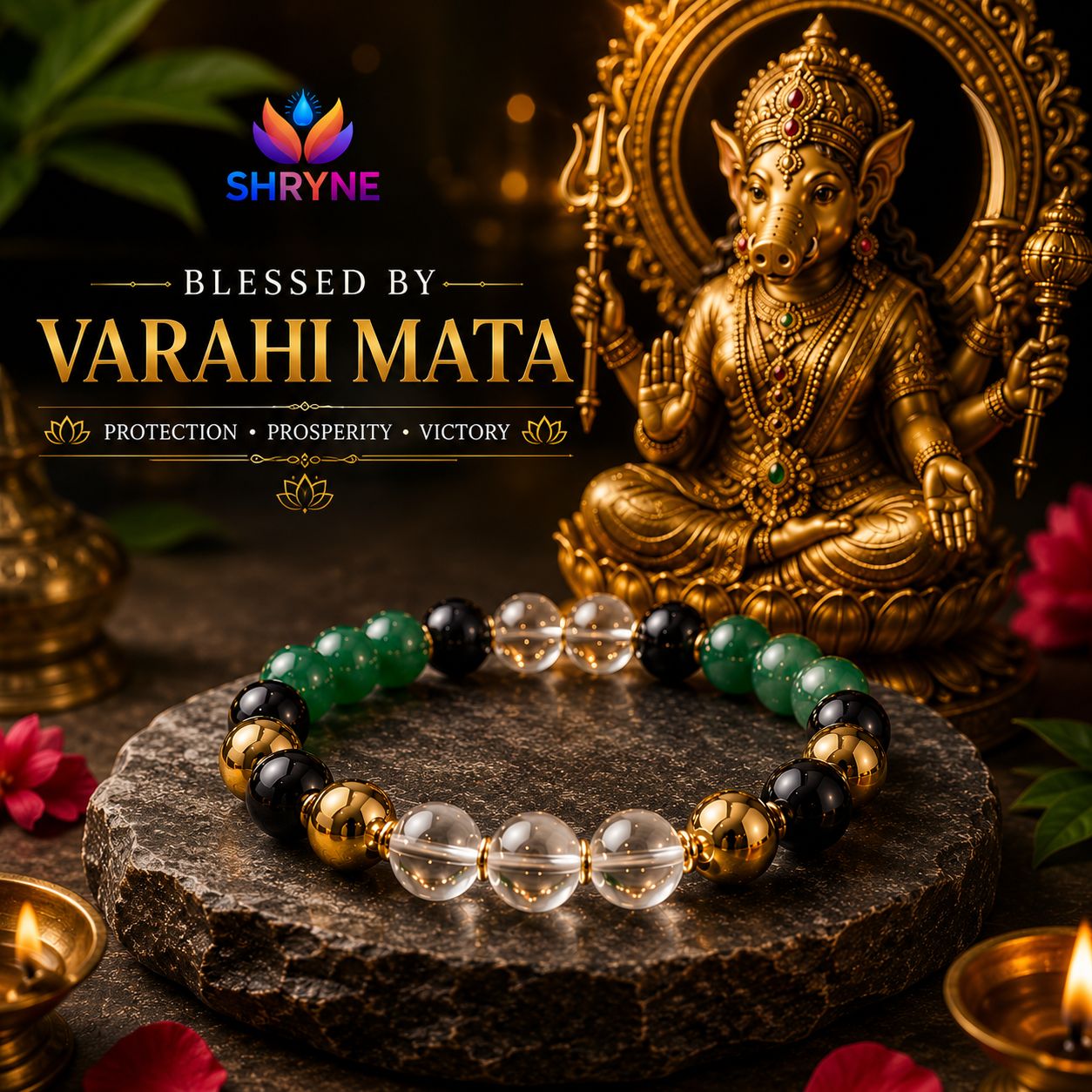 Dhan Yog  Pyrite Bracelet