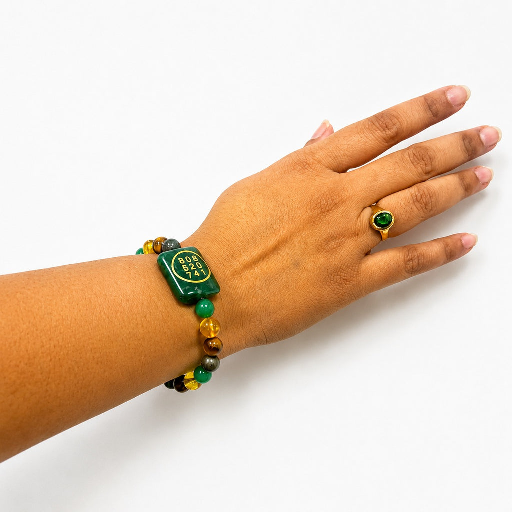Dhan Yog Bracelet With Zibu Coin