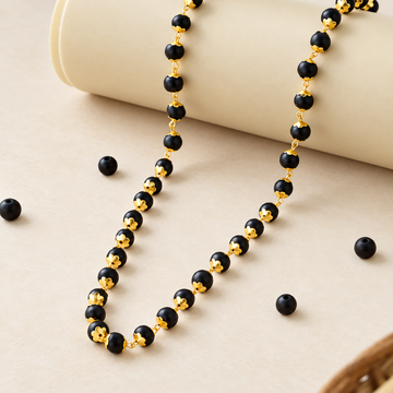 Gold Plated Eternal Karungali Mala