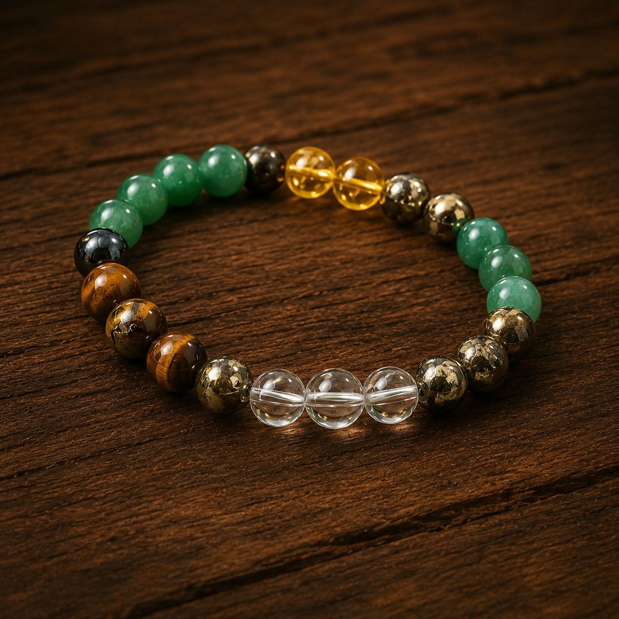Dhan Yog  Pyrite Bracelet